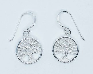 Silver Earring Tree of Life