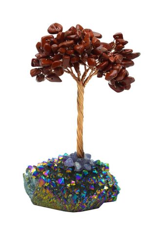 Tree Chip Stone Red Jasper