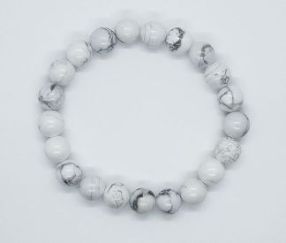 Bracelet 8mm Bead Howlite