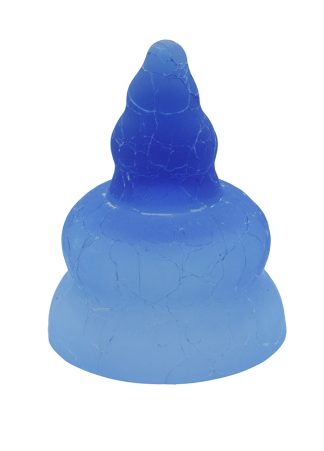 Glass For Candle Blue X5