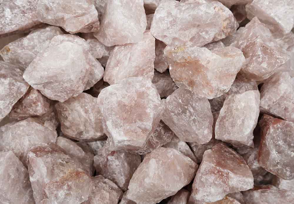 Stone Rough Strawberry Quartz 150-300g