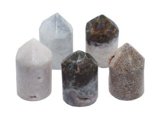 Pink Amethyst Tip. Colour Will Vary. (Choose a weight)