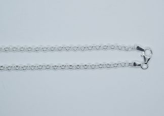 Silver Chain Round Rolo (Various Sizes)