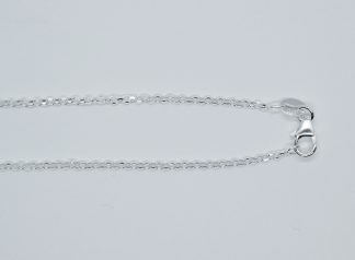 Silver Chain Belcher Rolo (Various Sizes)