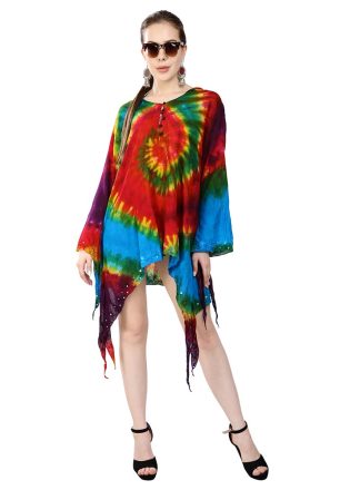 Jordash Top With Hoodie Tie Dye (Various Size & Colours)