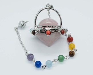 Pendulum Chakra Planet Rose Quartz