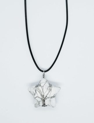 Necklace Star Howlite TOL