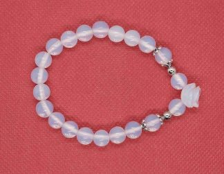 Bracelet With Rose Opalite