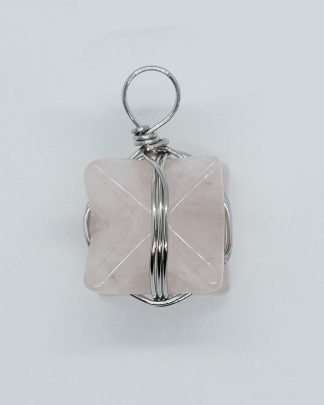 Pendant Merkaba Rose Quartz