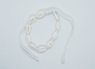 Bracelet Shell White 6cm