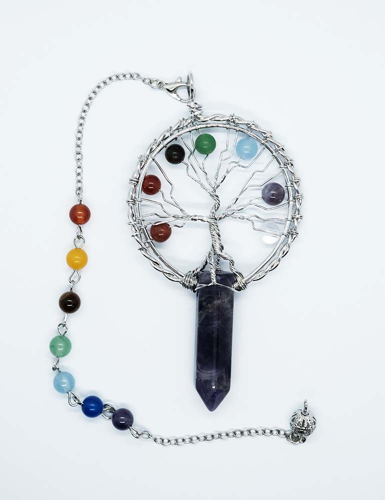 Hanger Chakra TOL Amethyst Wand