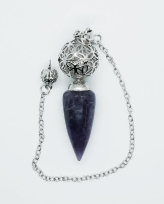 Pendulum Ball Amethyst Wand