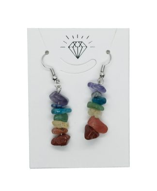Earrings Chakra Chips