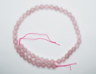 String Bead 8mm Rose Quartz