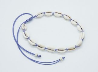 Necklace Shell Purple