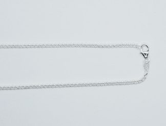 Silver Chain Rolo Diamond Cut (Various Sizes)