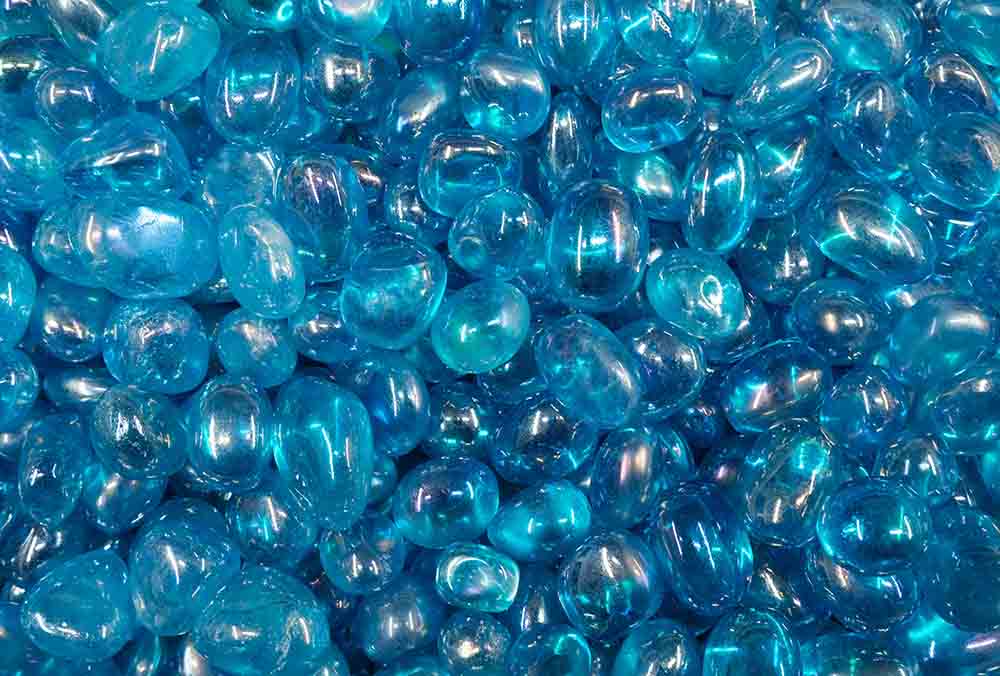 Tumblestone Aqua Aura 2-3cm
