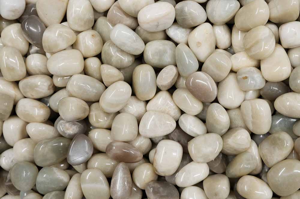 Tumblestone White Moonstone