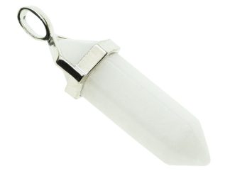Pendant Fixed Wand Milky Jade