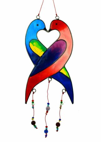 Suncatcher Love Birds 31cm
