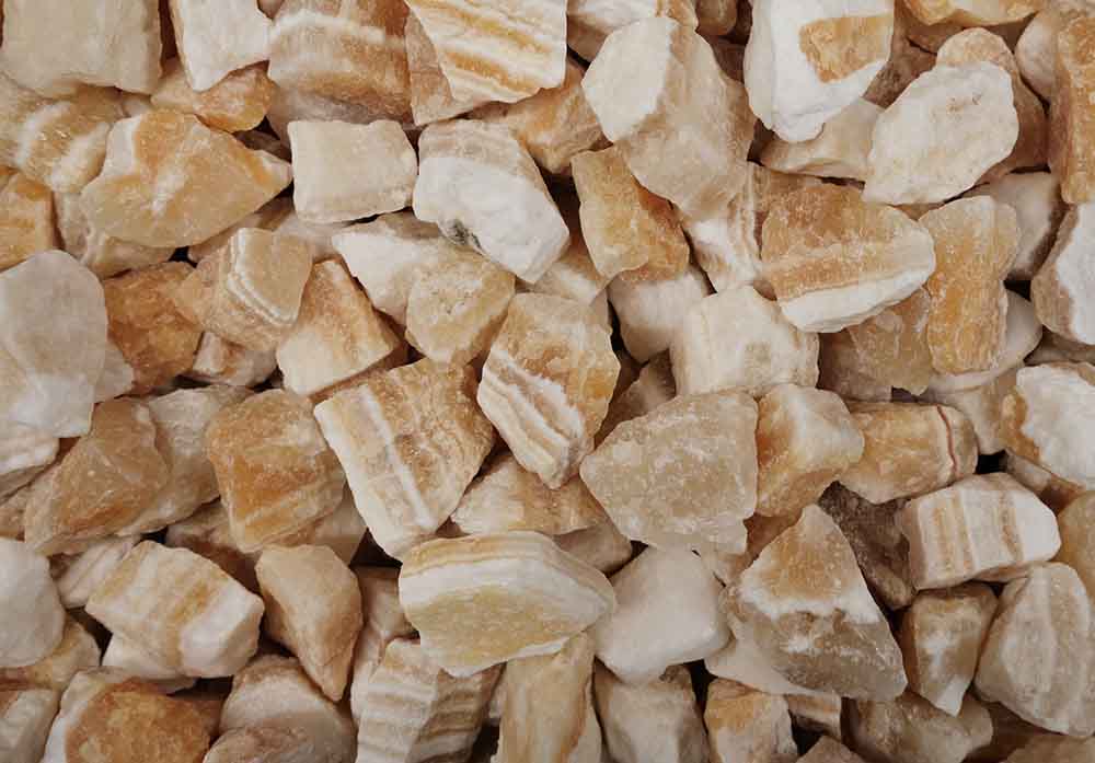 Stone Rough Orange Calcite 4-5cm