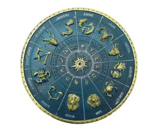 Incense Holder Zodiac D Blue