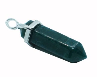 Pendant Fixed Wand Moss Agate