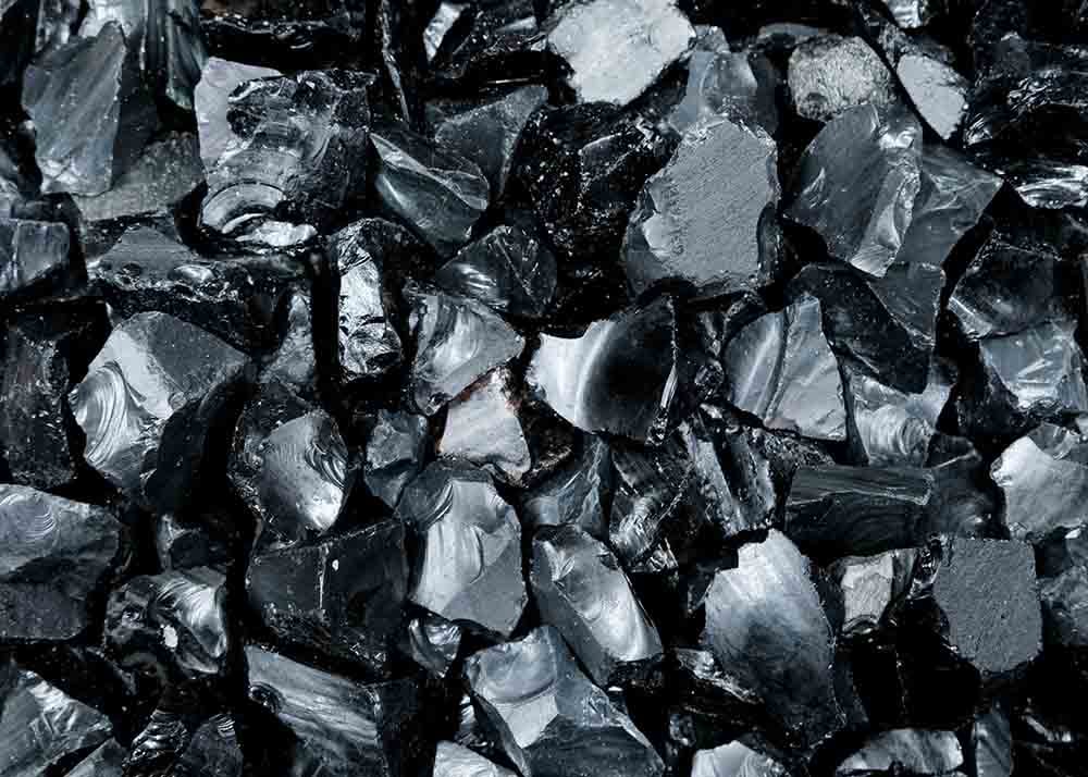 Stone Black Obsidian 4-5cm