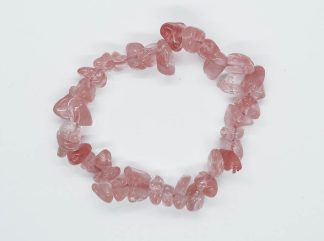 Bracelet Chip Cherry Quartz for Kids