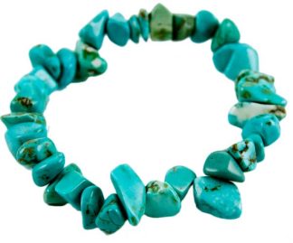 Bracelet Chip Blue Howlite