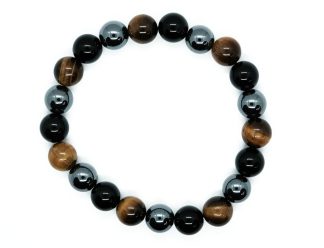 Bracelet 10mm Bead Triple Protection