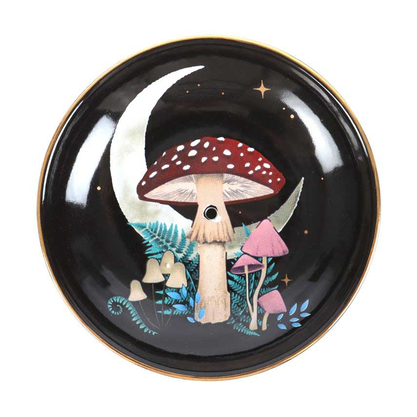 Incense Plate Forest Mushroom