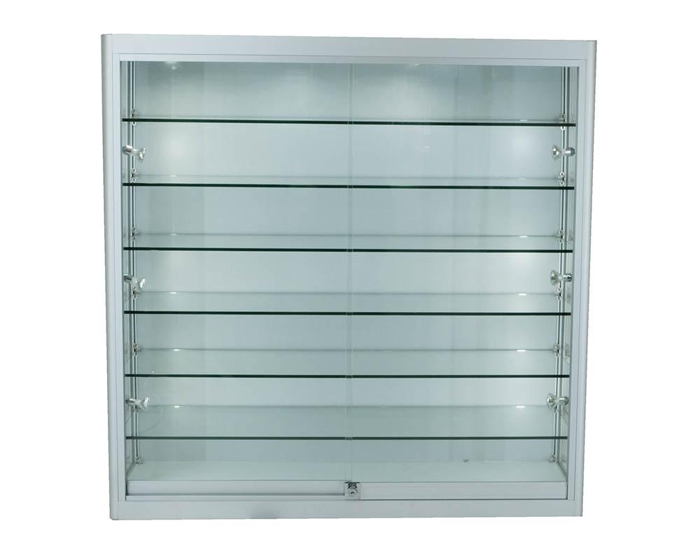 Aluminium Glass Display Cabinet 1000X300X1000mm GL6 Code 99926