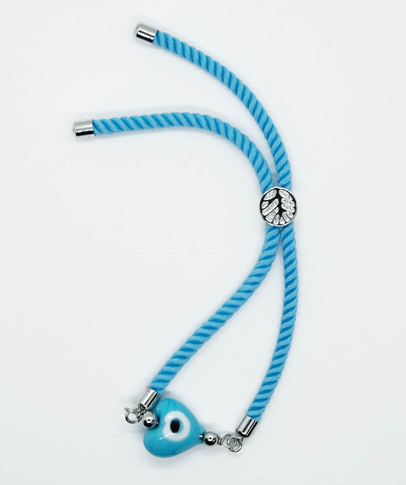 Bracelet Evil Eye Heart Turquoise