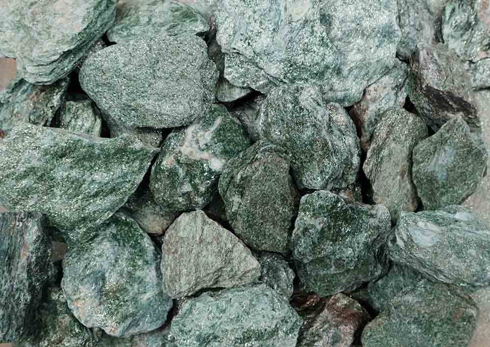 Stone Rough Fuchsite. Approx 100g