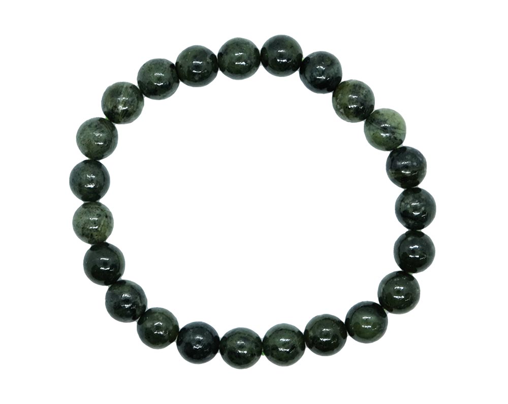 Bracelet 8mm Canadian Nefrit Jade