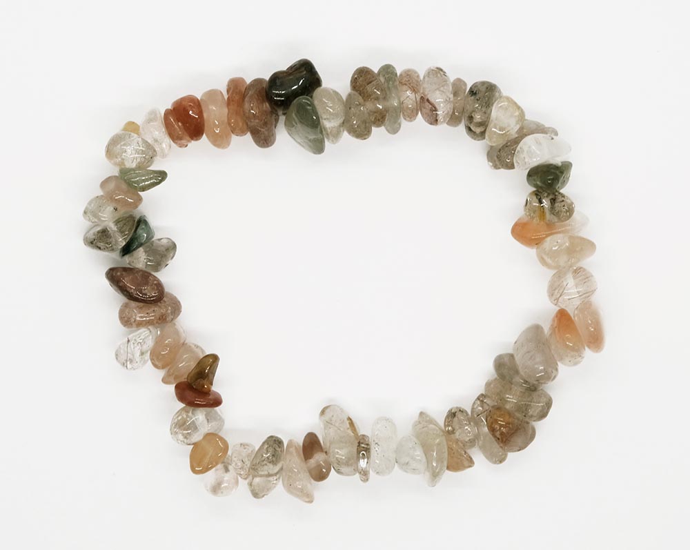 Bracelet Chip Mix Rutilated Quartz