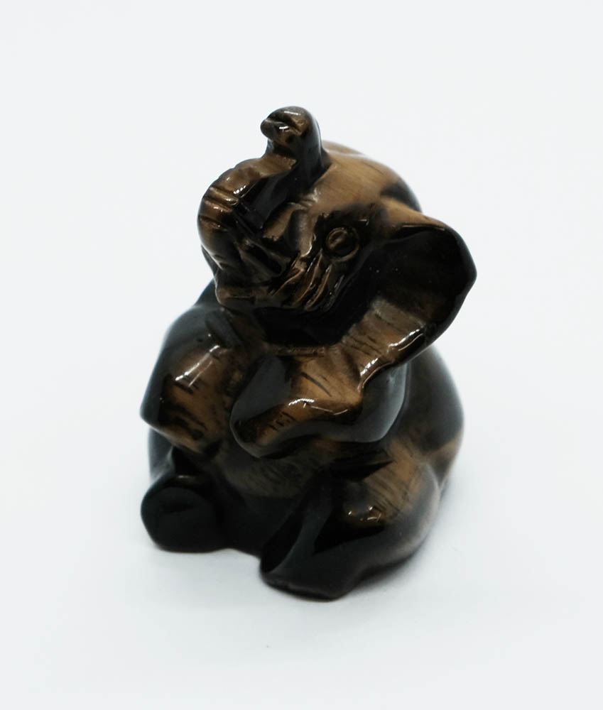 Elephant Baby 40mm Tiger Eye