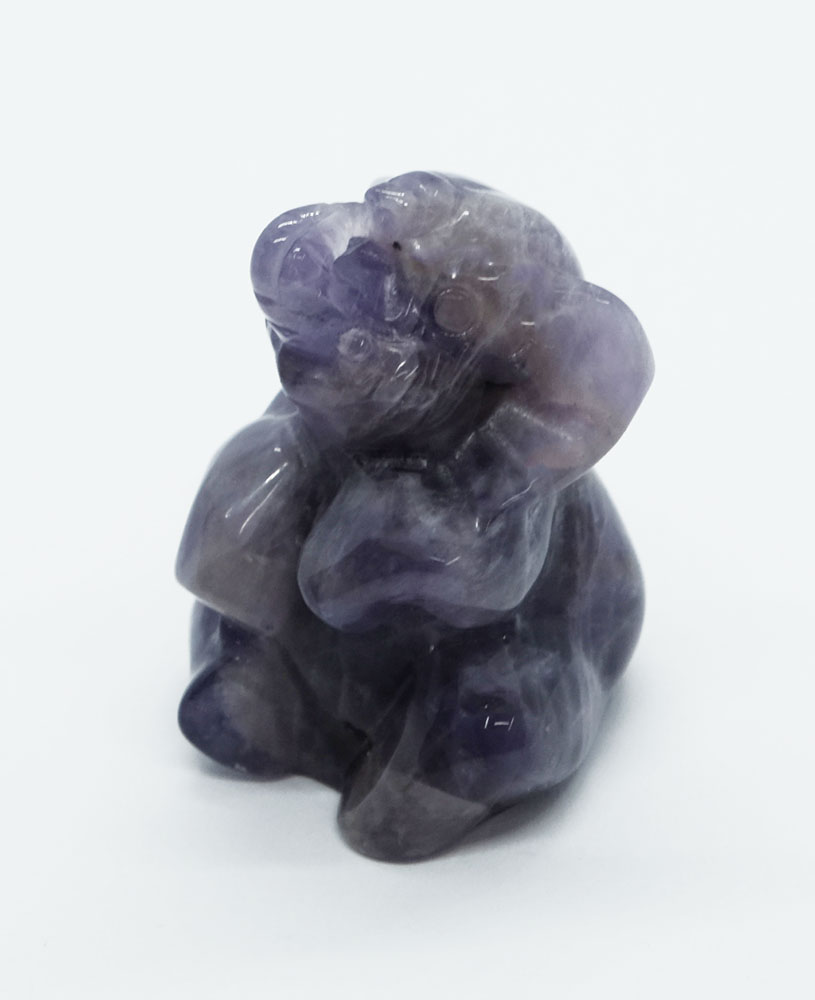 Elephant Baby 40mm Amethyst