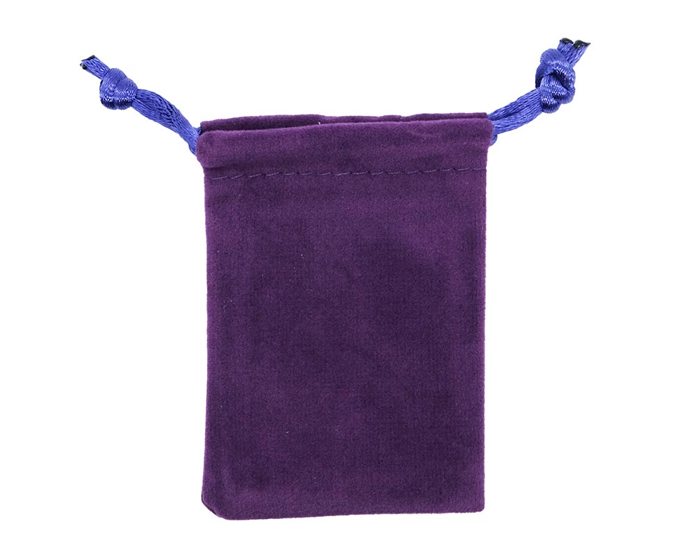 Pouch Purple Velvet 5x7cm. 10PCS