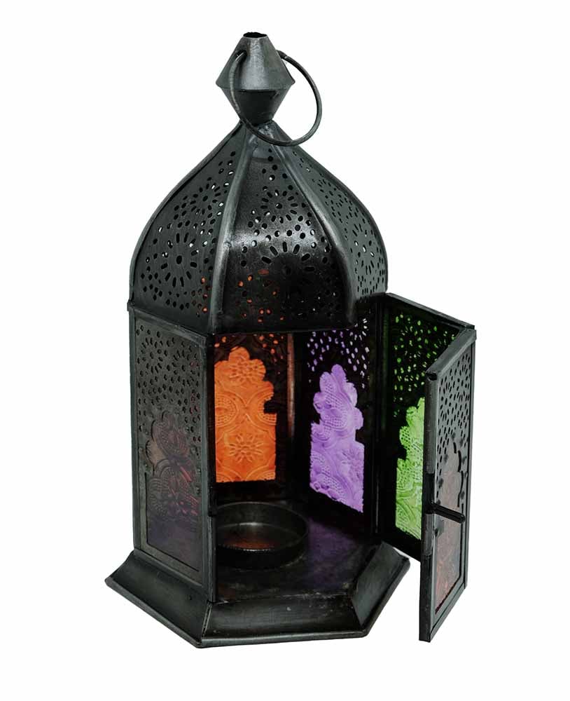 Lantern Candle Holder Multi