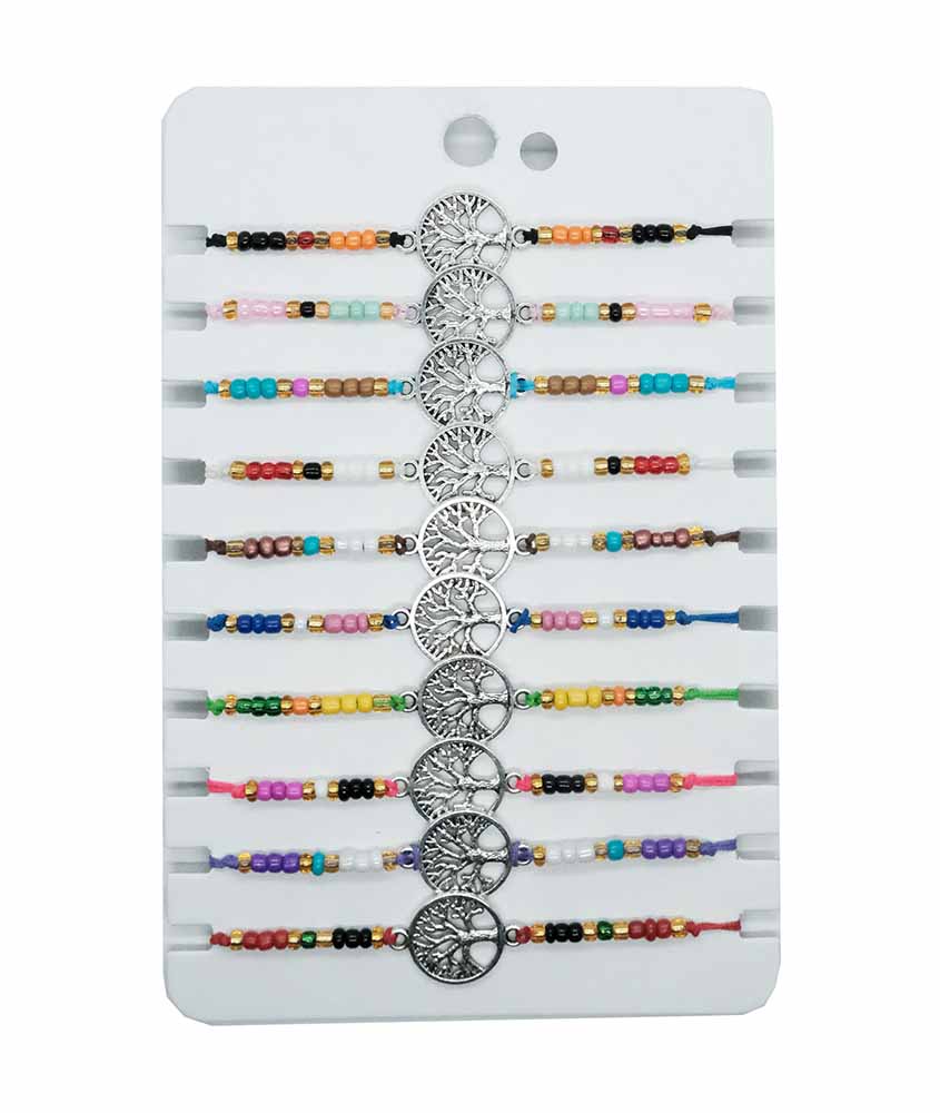 Bracelet Tree Nylon Beads 10pcs