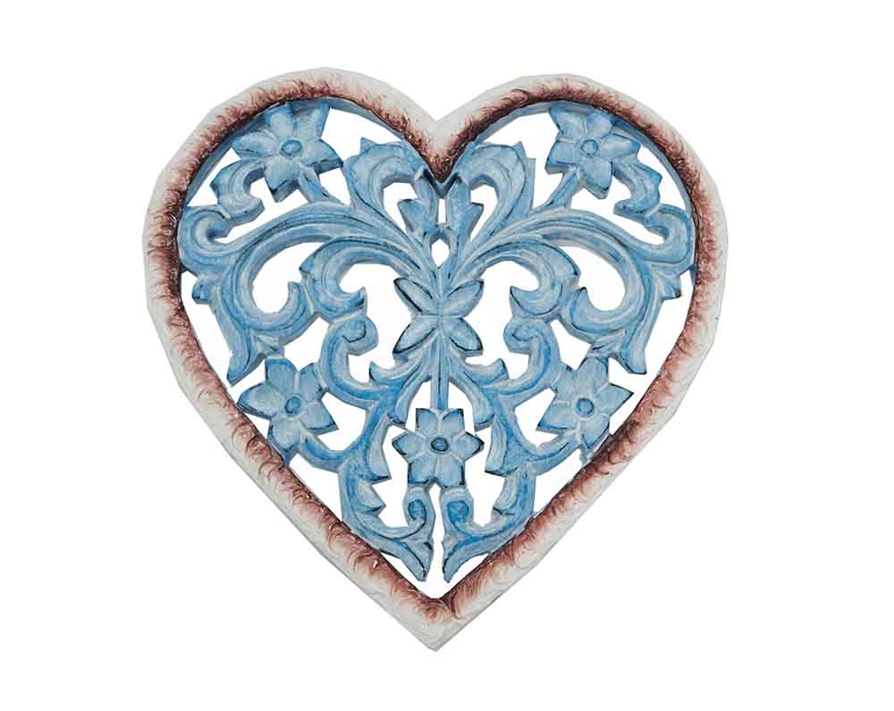 Wooden Heart Tree 25cm. Hanging. Various Colours