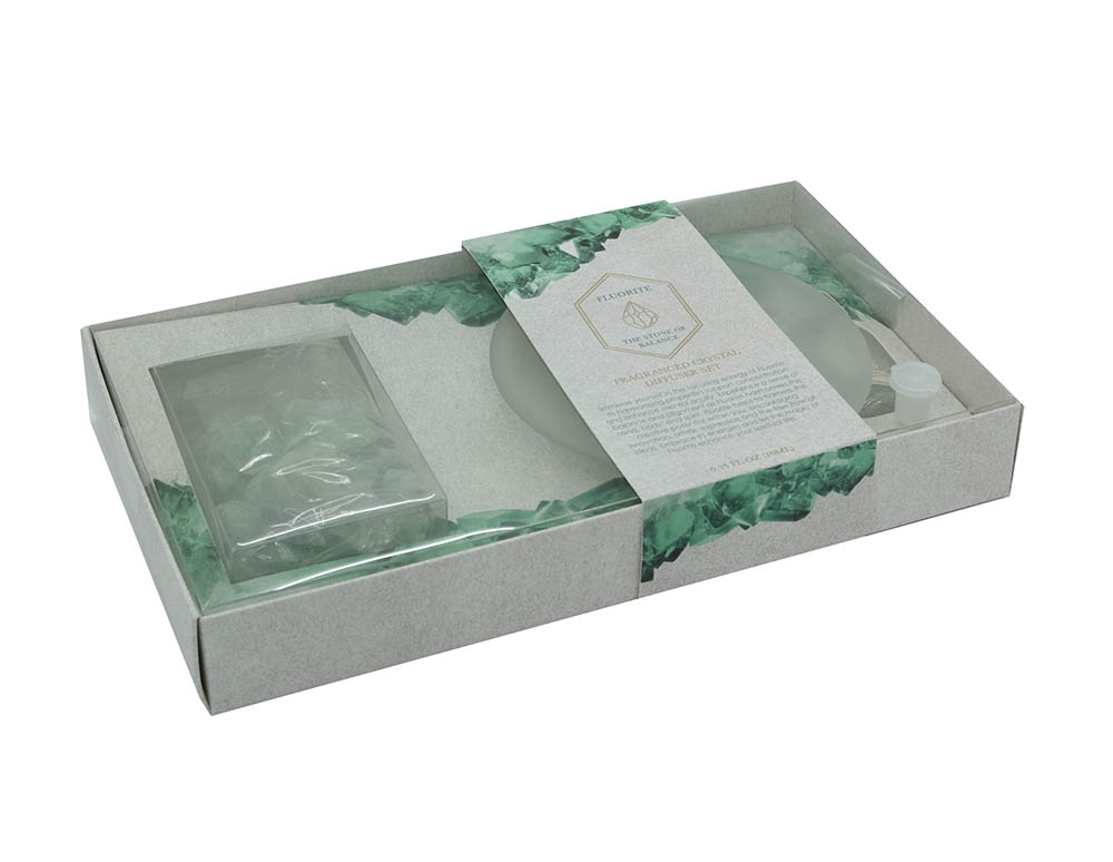 Set Tray Fluorite and Oil