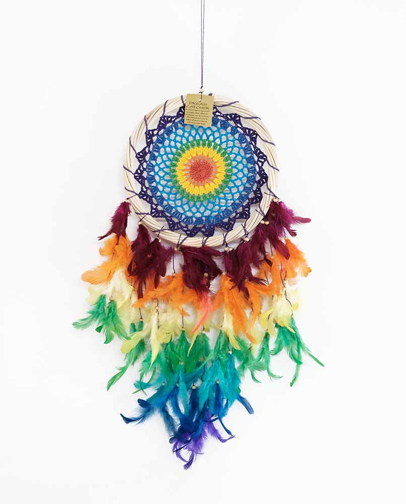 Dream Catcher Rainbow 22cm
