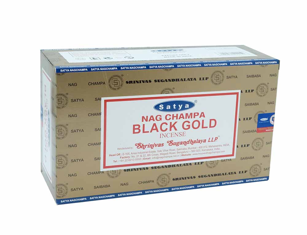 Incense Satya Black Gold
