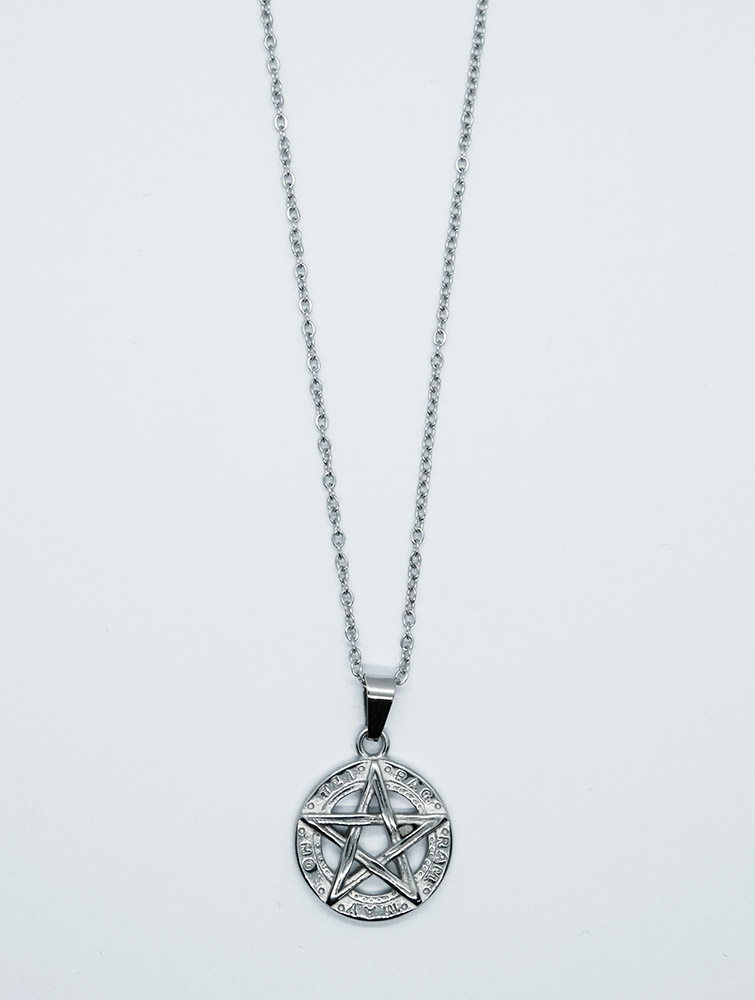 Necklace Stainless Pentagram