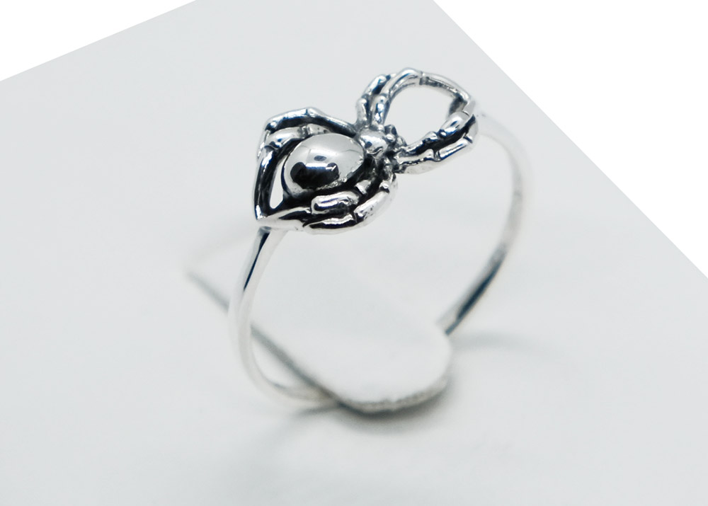 Silver Ring Spider