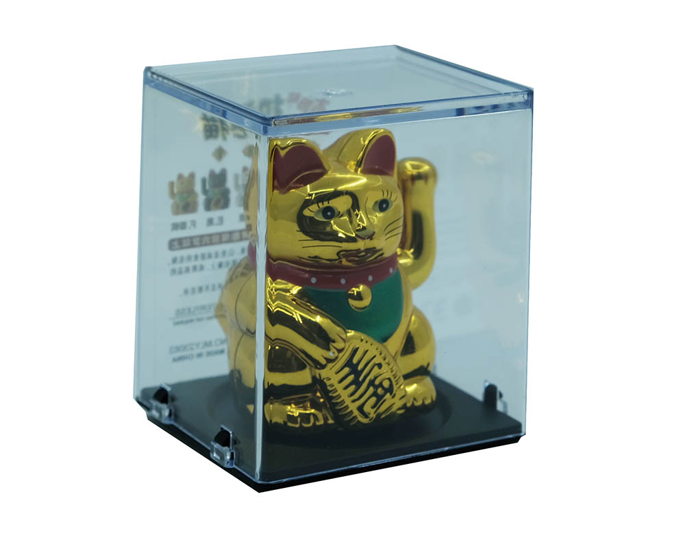 Waving Cat Gold Solar 2 Inches