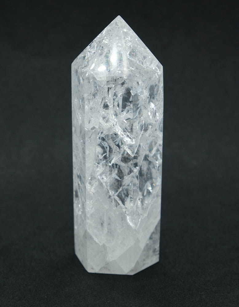 Point Cracked Quartz (choose weight)